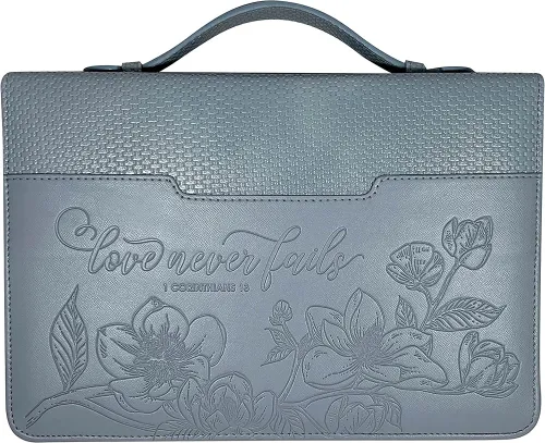 Housse XL Love never fails - 1 Corinthians 13