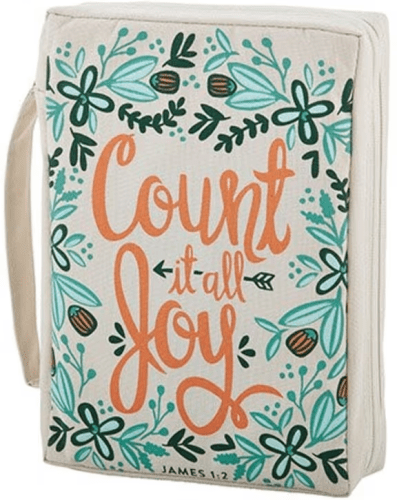Housse L Count il all Joy - James 1:2