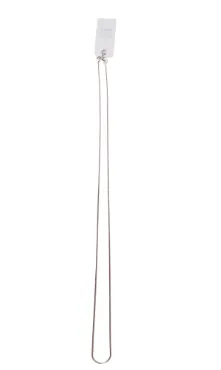 Chaîne 50cm argent 925 serpent fine 0.85mm
