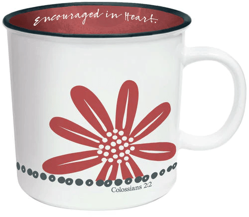 Mug Encouraged in Heart - Colossians 2:2
