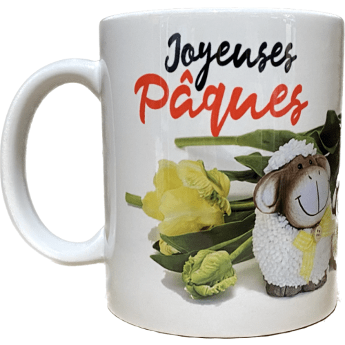 Mug Pâques Je sais que mon rédempteur vit - Job 19:25