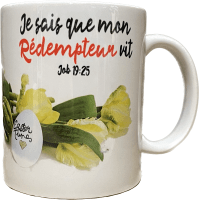 Mug Pâques Je sais que mon rédempteur vit - Job 19:25