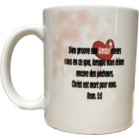 Mug Pâques Dieu prouve son amour envers nous... - Rom. 5:8