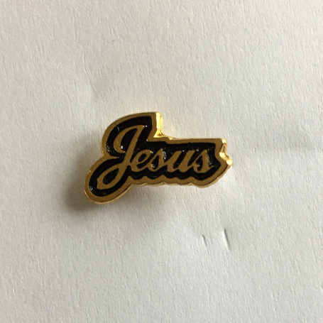 Pin's Jésus (fond noir)