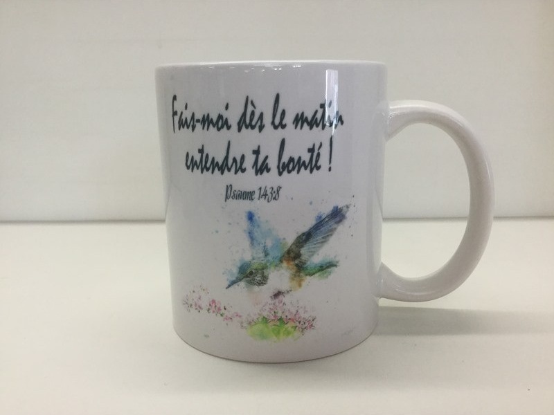 Mug Fais moi dès le matin - Ps. 143:8