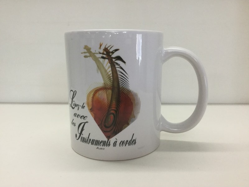 Mug Louez-le avec les instruments... - Ps. 150:4