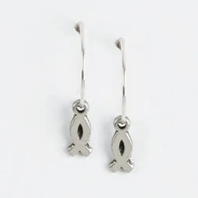 Boucles d'oreilles - Ichtus