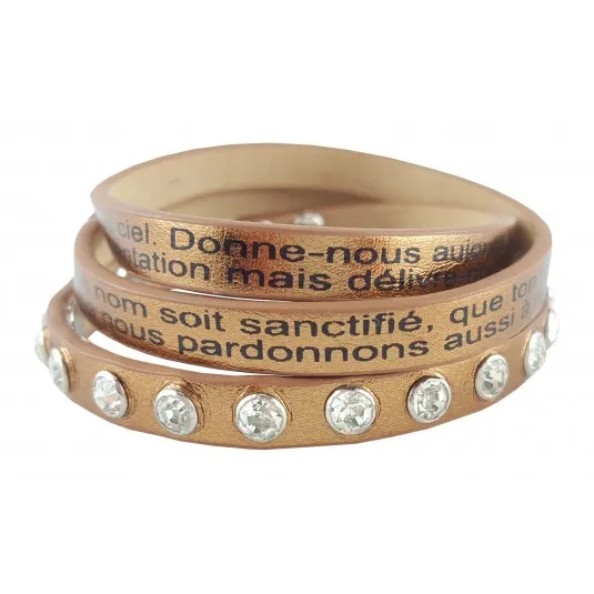 Bracelet Notre Père - Bronze