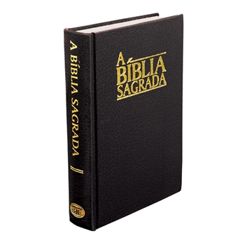 Bible portugais noir petit format