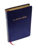 Bible Darby souple bleu/grenat