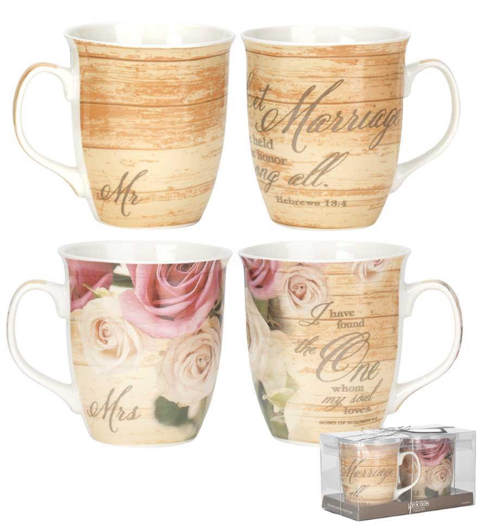 Mug set marriage - Mr & Mrs