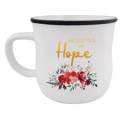 Mug ceramic Be joyful in hope