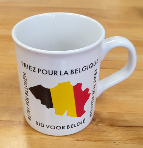 MUG Prier pour la Belgique