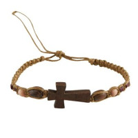 Bracelet Wood cross