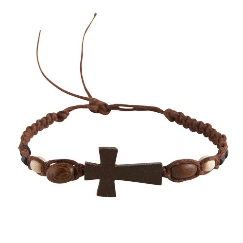 Bracelet Wood cross