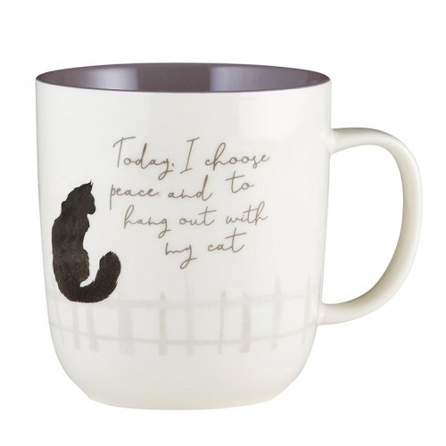 Mug Purrrfect peace and my cat - Flurry friends