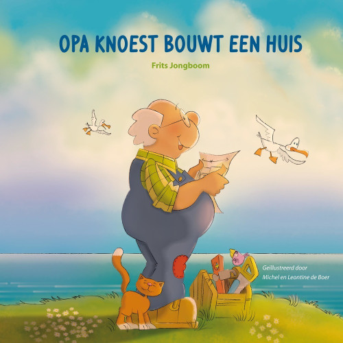 Opa Knoest bouwt een huis