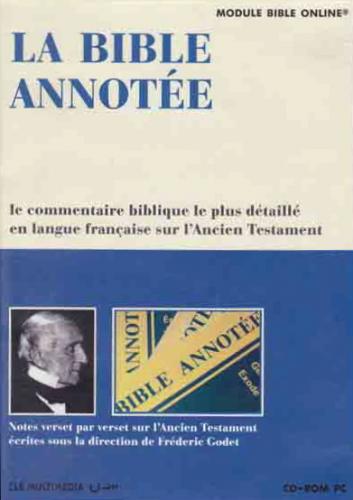 CD-R Bible annotée Ancien Testament - Bible online
