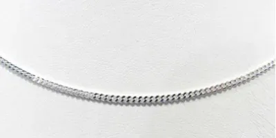Chaîne 50cm argent gourmet
