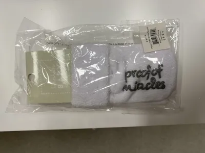 Chaussette Bébé blanc - Proof of miracles