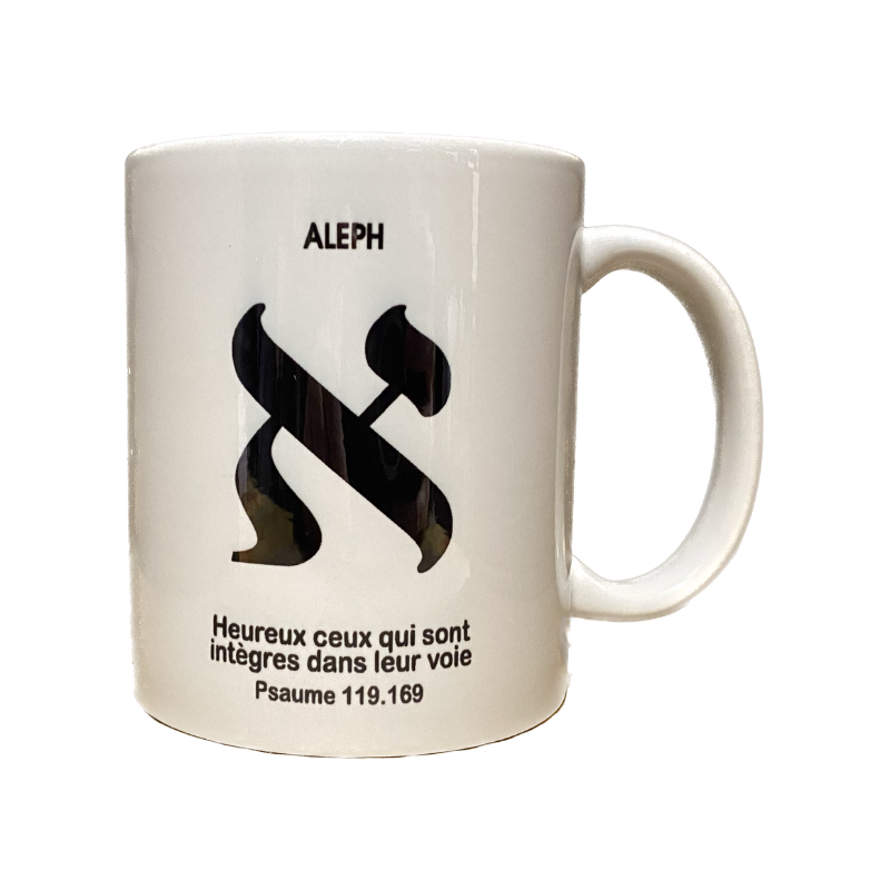 Mug ALEPH - Ps. 119:1