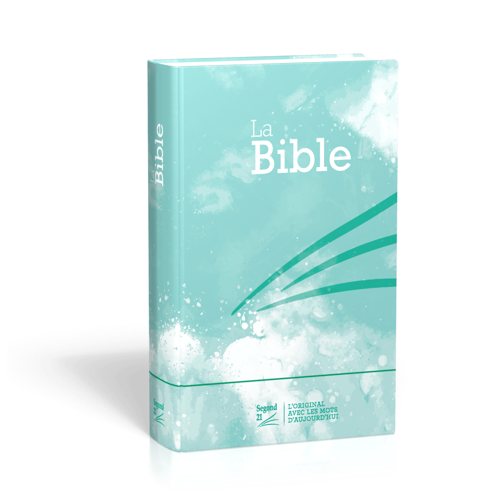 Bible SG21 rigide bleu lagon