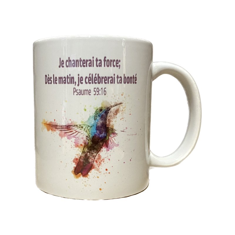 Mug Je chanterai ta force