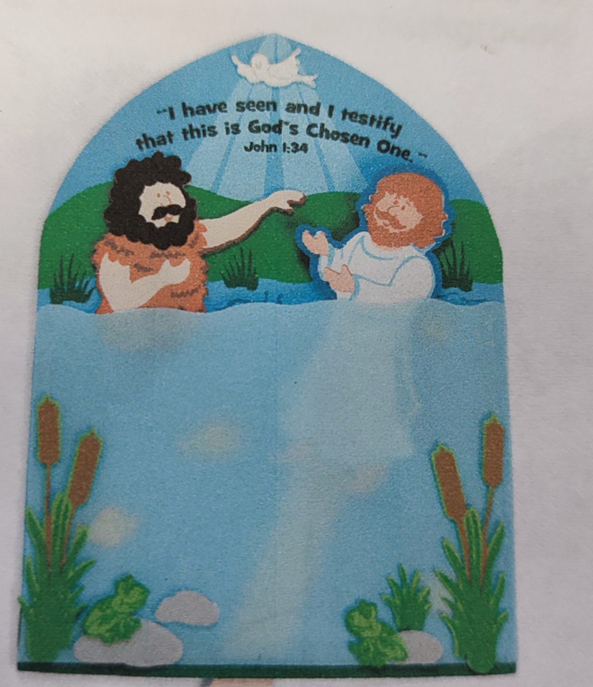 Craft Kit baptism of Jesus
