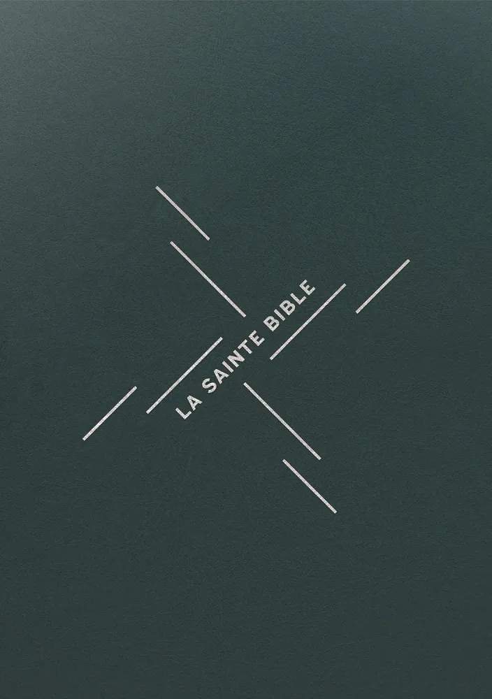 Bible Segond 1910 famille souple vert