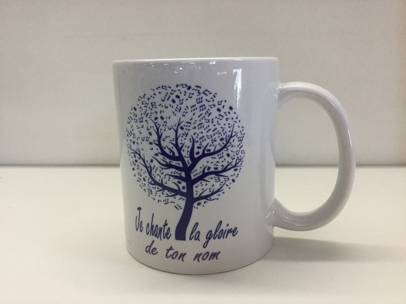 Mug Je chante à la gloire de ton nom