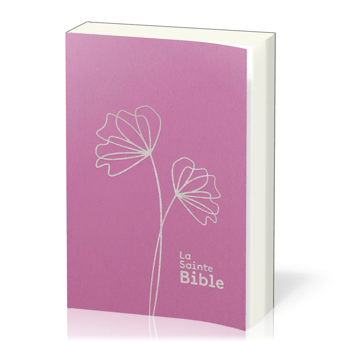 Bible Segond 1910 famille souple rose