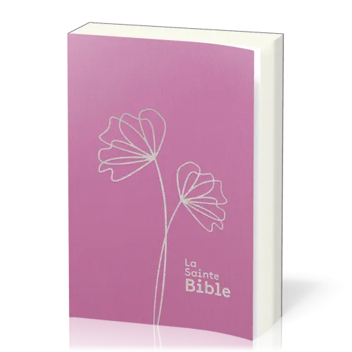 Bible Segond 1910 famille souple rose