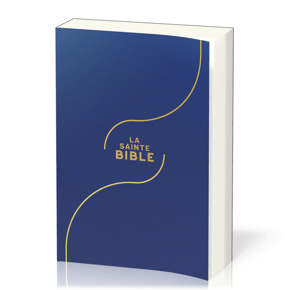 Bible Segond 1910 famille souple bleu