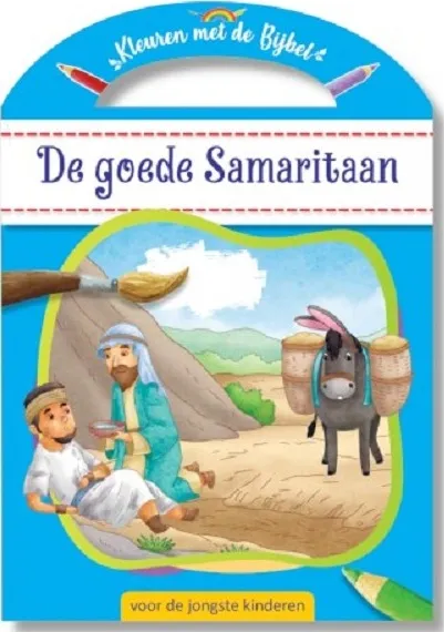 Kleuren met de Bijbel - De goede Samaritaan