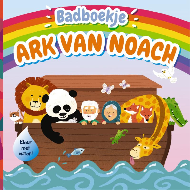 Ark van Noach - Badboekje kleur met water