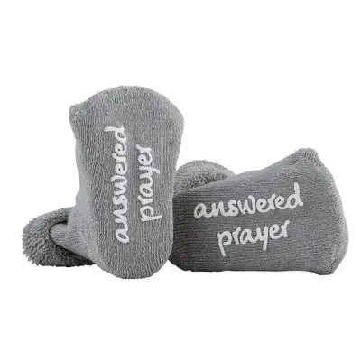 Chaussette Bébé gris - Answered prayer