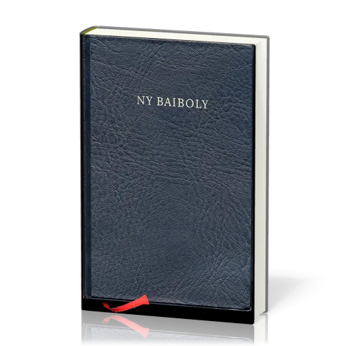 Bible Malgache souple noir