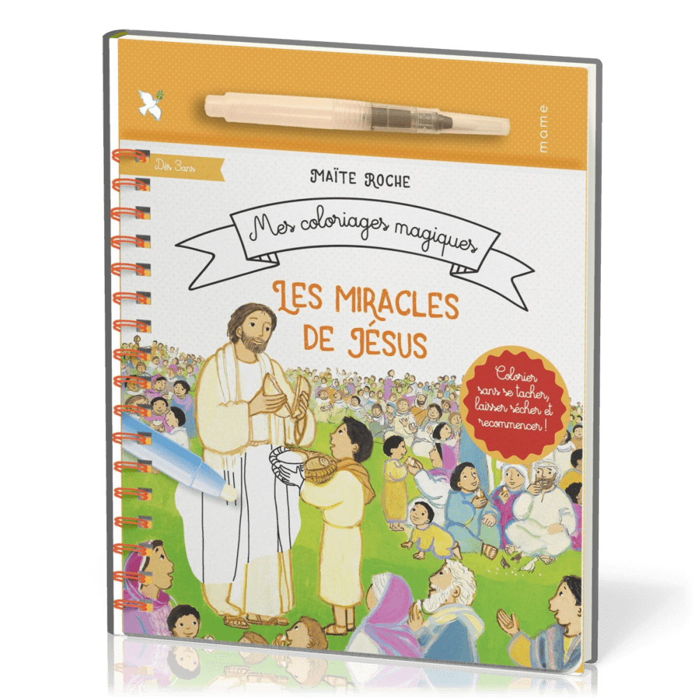 Miracles de Jésus, Les - Mes coloriages magiques