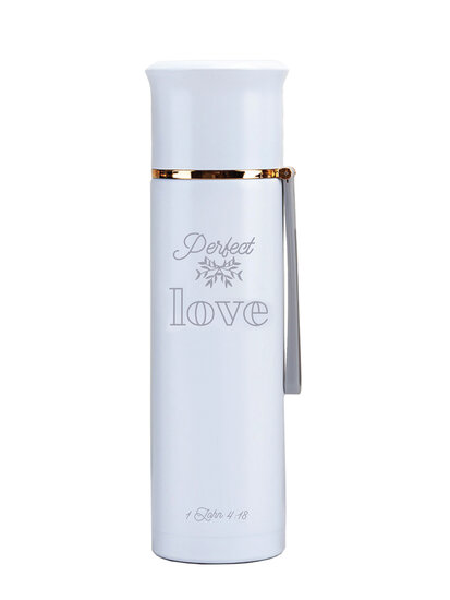 Bouteille thermos Perfect Love - white