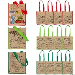 Sac à colorier Nativity