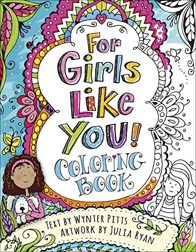 For girls like you ! - coloring book
