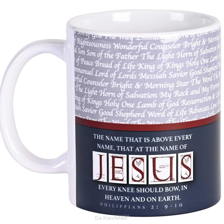 Mug Names of Jesus - Philippians 2:9-10