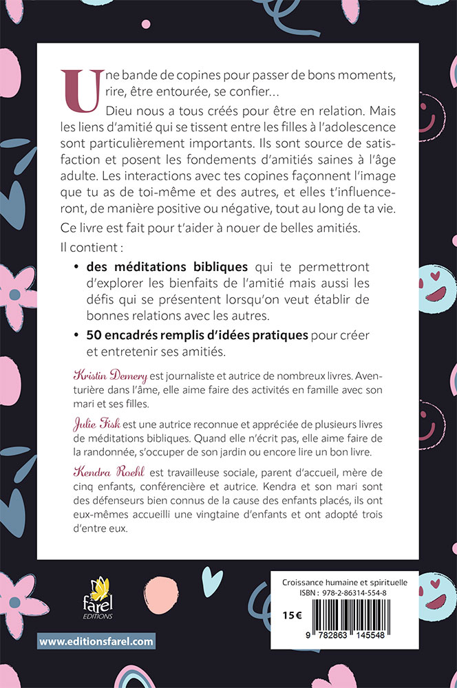 100 gestes d’amitié pour les filles - Méditations bibliques