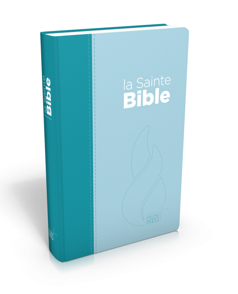 Bible NEG souple duo bleu textile