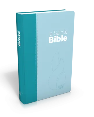 Bible NEG souple duo bleu textile