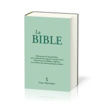 La Bible version Crampon 1923-2023 rigide verte