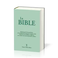 La Bible version Crampon 1923-2023 rigide verte
