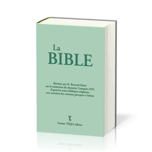 La Bible version Crampon 1923-2023 rigide verte