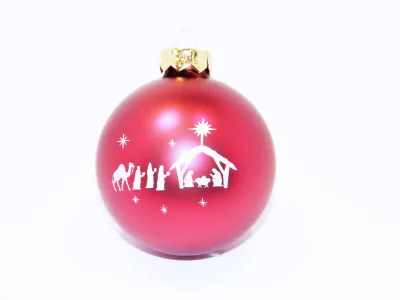 Boule de Noël - Nativité