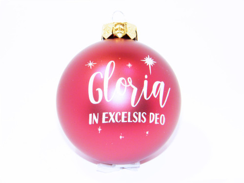 Boule de Noël - Gloria in excelsis Deo